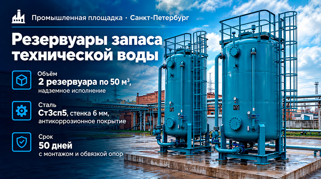 Металлоконструкция производства НЗМК на площадке